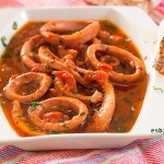 calamares en salsa de tomate