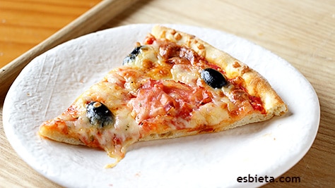 Cómo hacer pizza rápida de pizza sin reposo - Recetas de Esbieta