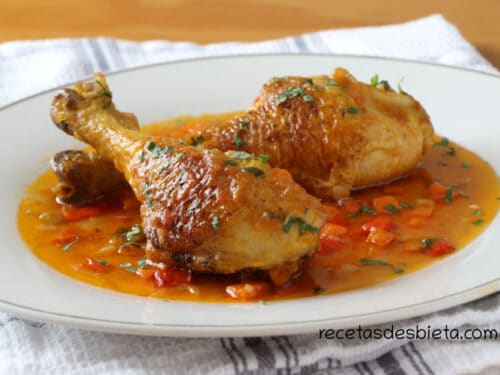 Pollo guisado: la receta más fácil y rica