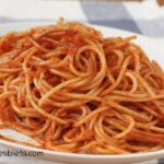 espaguetis rojos
