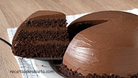 tarta de chocolate al microondas